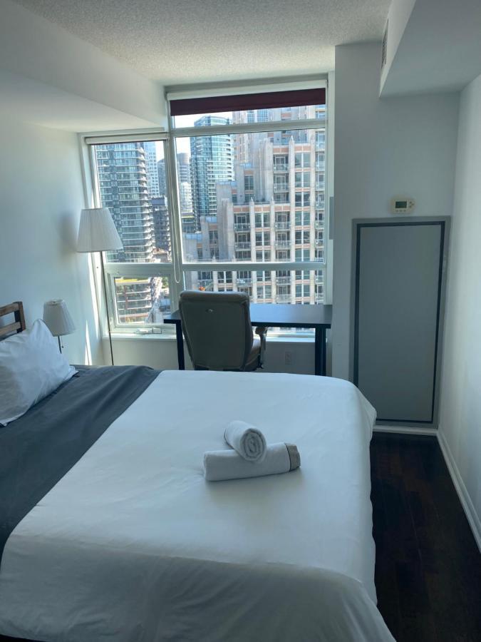 Downtown Toronto+Free Parking+Cn Tower View 아파트 외부 사진