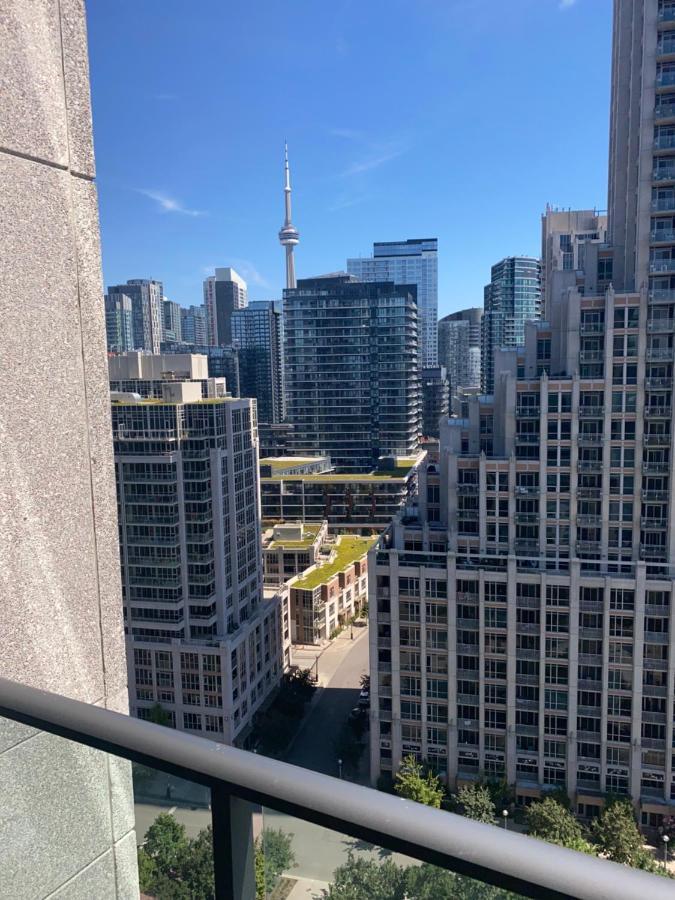 Downtown Toronto+Free Parking+Cn Tower View 아파트 외부 사진
